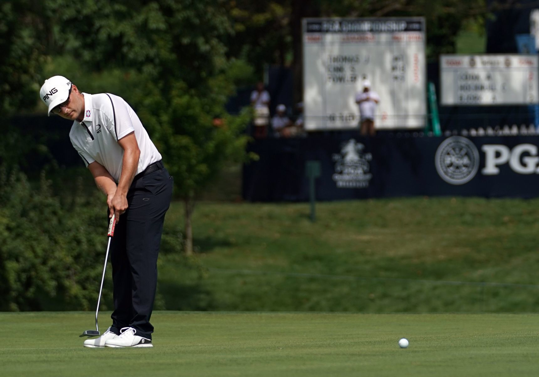Opening round of the 100th PGA Championship at Bellerive Country Club